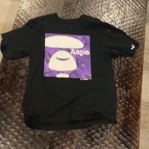 Aape Purple camo box tee